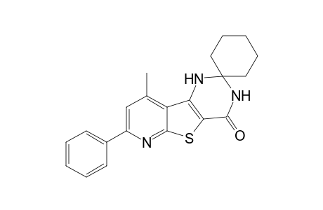 9'-Methyl-7'-phenyl-1'H-spiro[cyclohexane-1,2'-pyrido[3',2':4,5]thieno[3,2-d]pyrimidin]-4'(3'H)-one