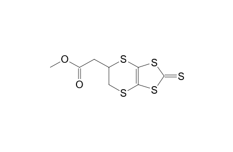 methyl 2-(2-sulfanylidene-5,6-dihydro-[1,3]dithiolo[4,5-e][1,4]dithiin-6-yl)acetate
