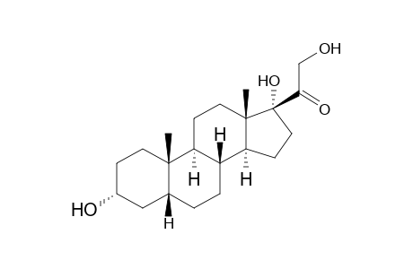 3α,17,21-trihydroxy-5β-pregnan-20-one