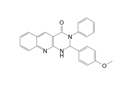 2-(4-Methoxy-phenyl)-3-phenyl-2,3-dihydro-1H-pyrimido[4,5-b]quinolin-4-one