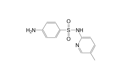 benzenesulfonamide, 4-amino-N-(5-methyl-2-pyridinyl)-