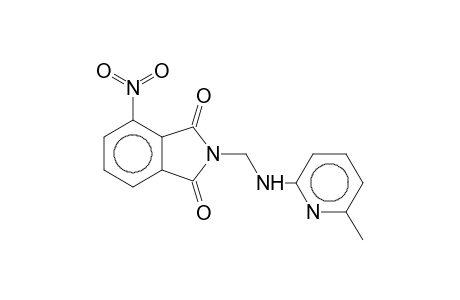 2-([(6-Methyl-2-pyridinyl)amino]methyl)-4-nitro-1H-isoindole-1,3(2H)-dione