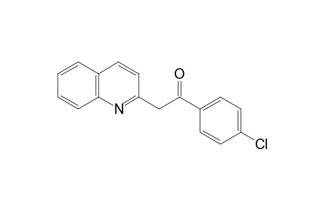 1-(4-Chlorophenyl)-2-(quinolin-2-yl)ethanone