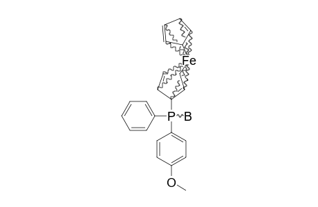 (R)-FERROCENYL-(4-METHOXYPHENYL)-PHENYL-PHOSPHINE-BORANE
