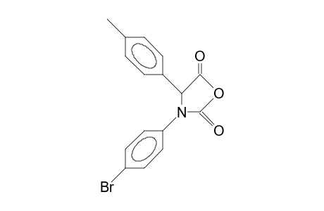 N-(4-Bromo-phenyl)-N-(carboxy-<4-tolyl>-methyl)-carbamic anhydride
