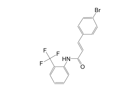 (2E)-3-(4-bromophenyl)-N-[2-(trifluoromethyl)phenyl]-2-propenamide