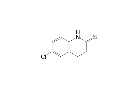 6-chloranyl-3,4-dihydro-1H-quinoline-2-thione
