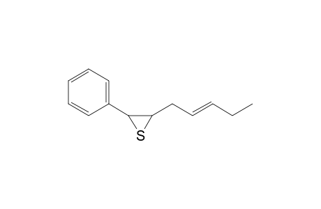 2-[2(E)-penten-1-yl]-3-phenylthiirane