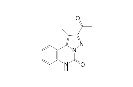 2-Acetyl-1-methylpyrazolo[1,5-c]quinazolin-5(6H)-one