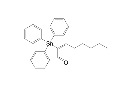 (Z)-2-triphenylstannyl-2-octenal