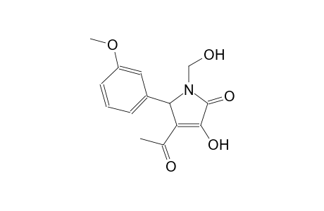4-acetyl-3-hydroxy-1-(hydroxymethyl)-5-(3-methoxyphenyl)-1,5-dihydro-2H-pyrrol-2-one