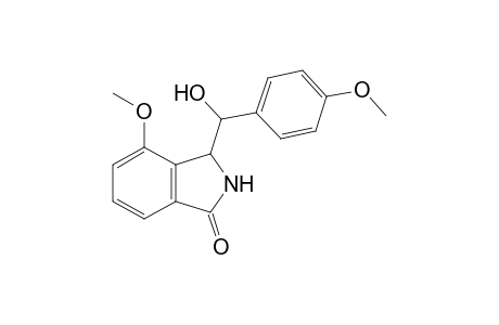 3-(Hydroxy(4-methoxyphenyl)methyl)-4-methoxyisoindolin-1-one