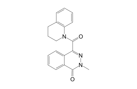 1(2H)-Phthalazinone, 4-[[3,4-dihydro-1(2H)-quinolinyl]carbonyl]-2-methyl-
