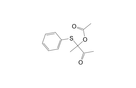 1-Methyl-2-oxo-1-(phenylsulfanyl)propyl acetate