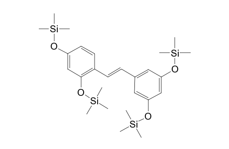 Oxyresveratrol, tetra-TMS