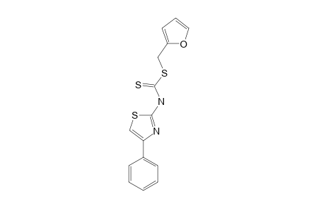 S-FURFURYL-N-4-PHENYLTHIAZOL-2-YL-DITHIOCARBAMATE