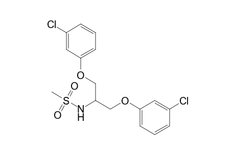 N-(2-(3-Chlorophenoxy)-1-((3-chlorophenoxy)methyl)ethyl)methanesulfonamide