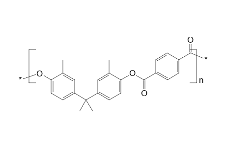 Poly(3,3'-dimethylbisphenol a terephthalate)