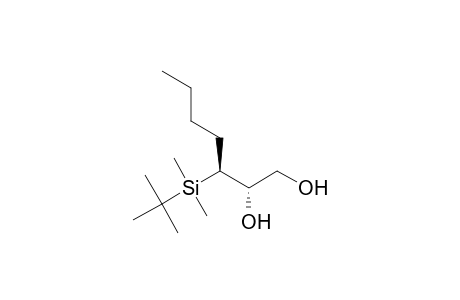 (2S,3S)-3-tert-Butyldimethylsilyl-1,2-heptanediol