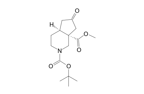 (S,S)-2-tert-Butyl 7a-Methyl 6-Oxooctahydro-1H-cyclopenta[c]-pyridine-2,7a-dicarboxylate