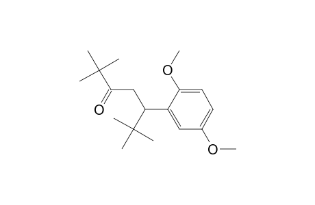 3-Heptanone, 5-(2,5-dimethoxyphenyl)-2,2,6,6-tetramethyl-