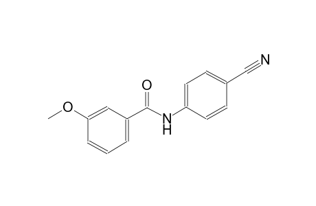 benzamide, N-(4-cyanophenyl)-3-methoxy-