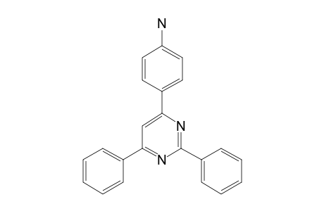 4-(4-Aminophenyl)-2,6-diphenyl pyrimidine