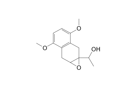 (+-)-5,8-Dimethoxy-2,3-epoxy-2-(1'-hydroxyethyl)-1,2,3,4-tetrahydronaphthalene