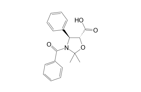 (4S,5R)-3-benzoyl-2,2-dimethyl-4-phenyl-oxazolidine-5-carboxylic acid
