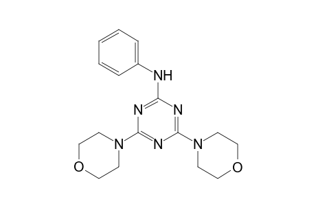 4,6-dimorpholino-N-phenyl-1,3,5-triazin-2-amine