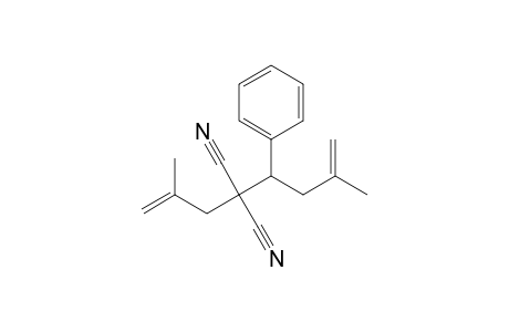 2-(2-Methylallyl)-2-(3-methyl-1-phenyl-but-3-enyl)malononitrile