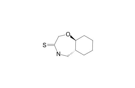 TRANS-PERHYDRO-1,4-OXAZEPIN-3-THIONE