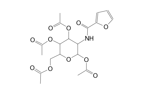 1,3,4,6-tetra-O-acetyl-2-deoxy-2-(2-furoylamino)-D-glucopyranose
