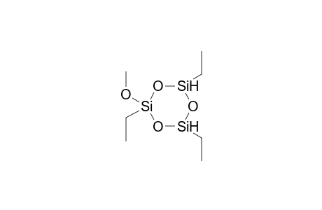 Methyl 2,4,6-triethyl-1,3,5,2,4,6-trioxatrisilinan-2-yl ether