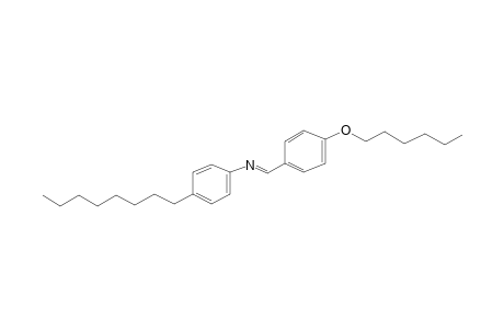 p-Hexyloxybenzylidene p-octylaniline