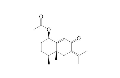 1beta-Acetyleremophila-7(11),9-dien-8-one