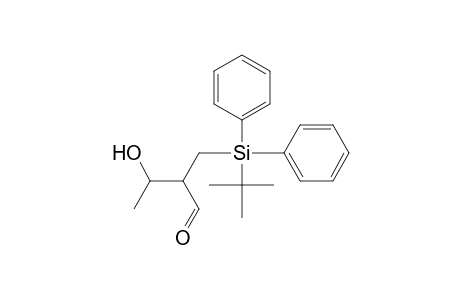 Butanal, 2-[[(1,1-dimethylethyl)diphenylsilyl]methyl]-3-hydroxy-