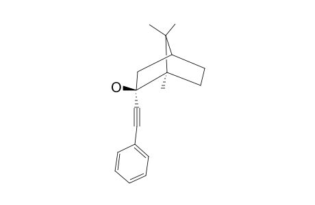 2-(2-PHENYLETHINYL)-ISOBORNEOL