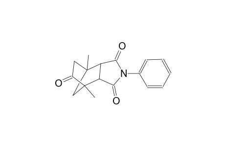 (3aS,7aR)-4,7-dimethyl-2-phenyltetrahydro-1H-4,7-methanoisoindole-1,3,5(2H,4H)-trione