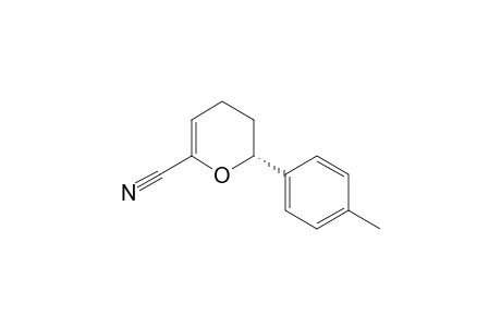 2-(4-Methylphenyl)-3,4-dihydro-2H-pyran-6-carbonitrile