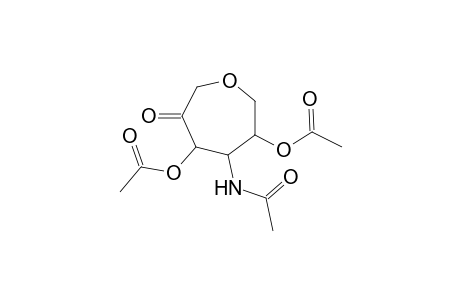 3,5-Di-O-acetyl-4-(acetylamino)-1,6-anhydro-4-deoxyhex-2-ulose
