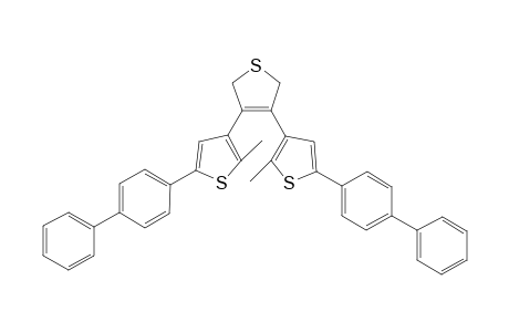 3,4-bis[5'-(4",4"'-Biphenyl)-2'-methylthiophen-3'-yl]-2,5-dihydrothiophene