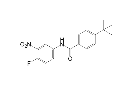 4-tert-butyl-4'-fluoro-3'-nitrobenzanilide