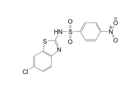 N-(6-chloro-1,3-benzothiazol-2-yl)-4-nitrobenzenesulfonamide