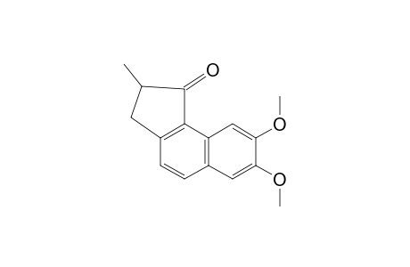 7,8-dimethoxy-2-methyl-2,3-dihydrocyclopenta[a]naphthalen-1-one