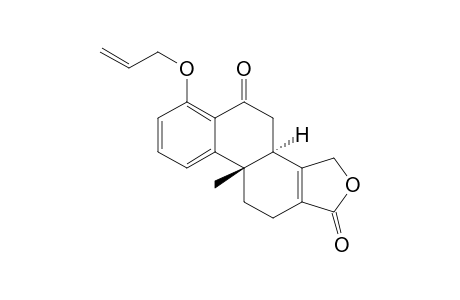 (3bR,9bS)-6-allyloxy-9b-methyl-3b,4,10,11-tetrahydro-3H-naphtho[2,1-e]isobenzofuran-1,5-dione