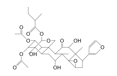 Trichilin A 2,3-diacetate