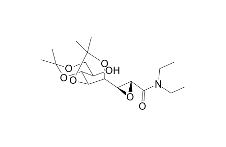 N,N-Diethyl-2,3-anhydro-4,5;6,8-di-O-isopropylidene-D-erythro-L-altro-octanamide