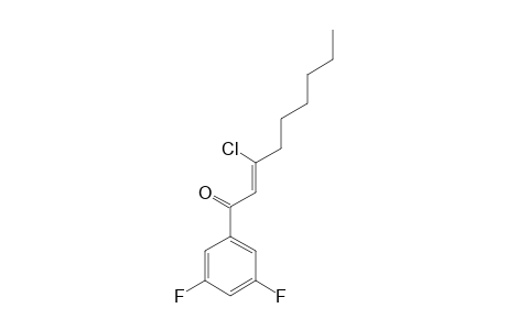 (Z)-3-CHLORO-1-OXO-1-(3,5-DIFLUOROPHENYL)-2-NONENE
