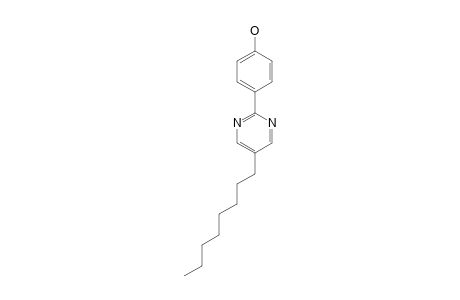 2-(4-HYDROXYPHENYL)-5-N-OCTYLPYRIMIDINE